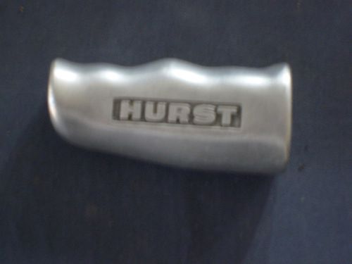 Hurst   shift t  handle used  race  alumiumn
