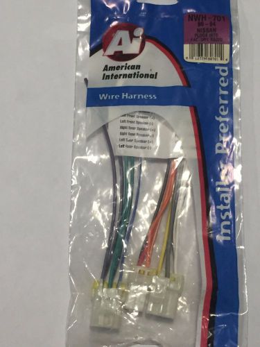 Nwh-701  nwh701 reverse wiring harness for select 1987-1994 nissan vehicles