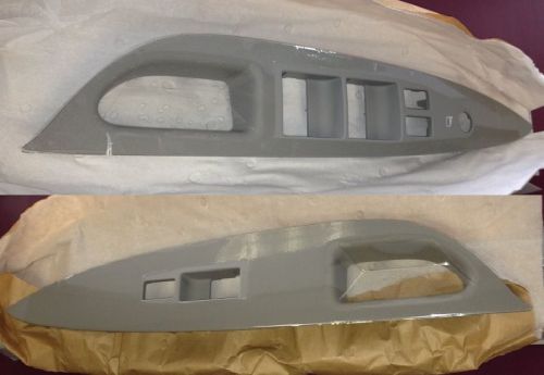 2007/2008 infiniti g35 sedan oem front door pull handle bezel - set of 2 - gray