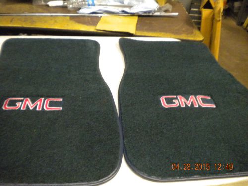 New reproduction gmc blue floor mats gmc truck denali jimmy conquista sprint