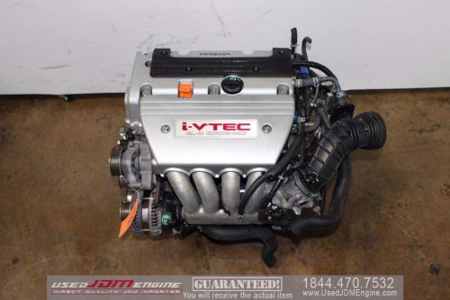 03-08 honda accord acura tsx 2.4l dohc i-vtec engine jdm k24a high comp k24