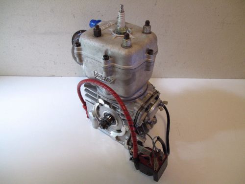 Vortex reed valve water cooled kart engine w/ horizontal reed cage f100 ica