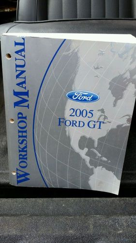 Ford factory service manual free shipping 2005 gt