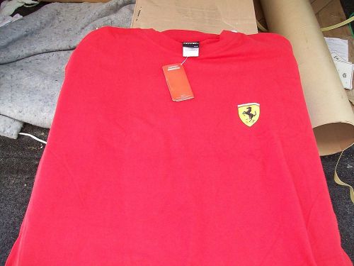 Ferrari red t-shirt brand new  size xxl april 2016