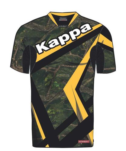 Can-am kappa combat tech short sleeve  jersey - vert/yellow