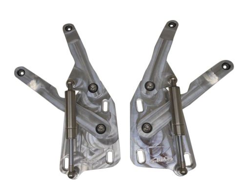 1956 53 54 55 56 ford truck billet hood hinges machined finish made in u.s.a.