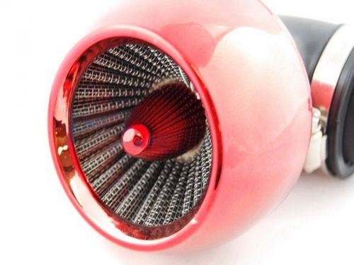 Performance air box filter motorcycle scooter go kart gy6 49cc 50cc red m af32