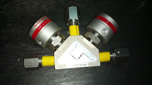 Fujikin fbsdv-6.35-2b3-bgc pneumatic valve 3-way