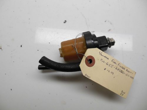 Yamaha outboard fuel filter assy.  p.n. 655-24560-01-00