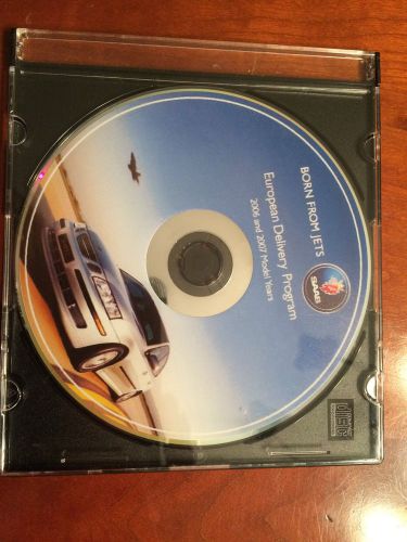 Saab european delivery program 2006 2007 dvd