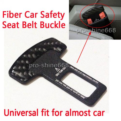 Car safety seat belt buckle alarm stopper eliminator clip stop warning universal