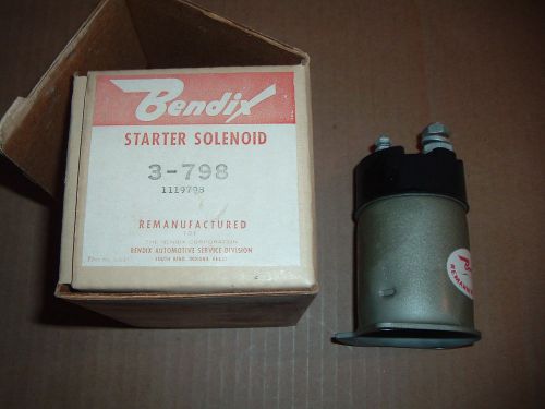 Bendix remanufactured  starter solenoid 3-798 1119798