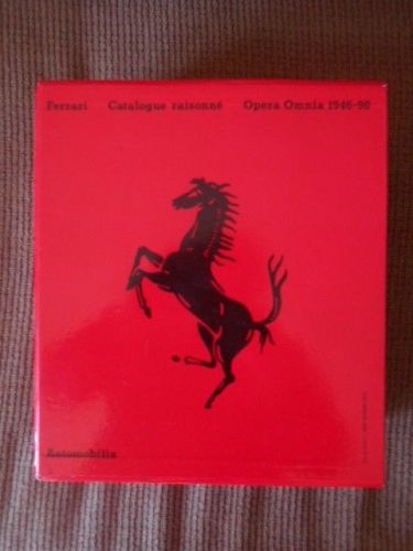 Ferrari catalogue raisonne opera omnia 1946-1990 3 volumes slip case automobilia