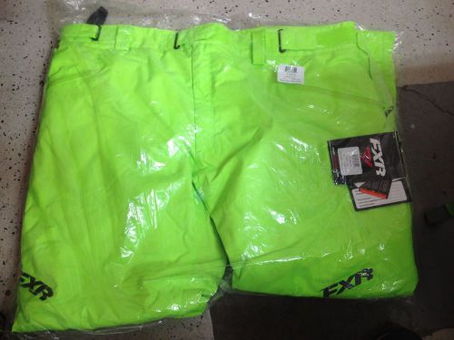New womens fxr fresh pants electric lime size 1615260.71016
