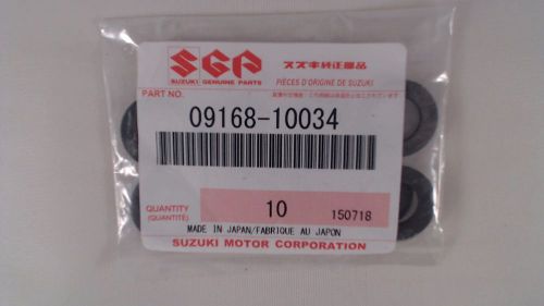 Suzuki 09168-10034   or  0916810034  gasket for drain   09168-10034