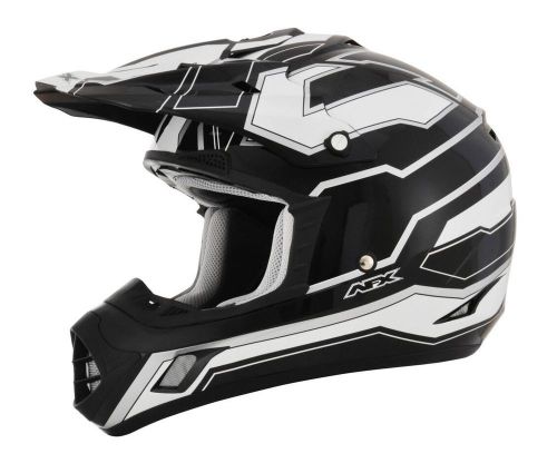 Afx fx-17 works mx helmet black/white