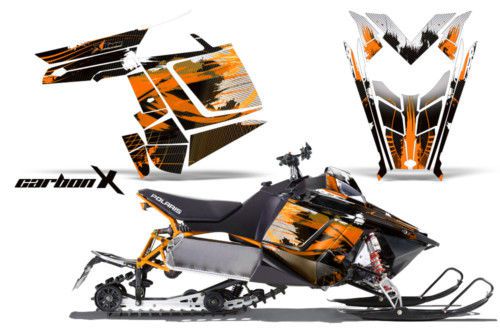Polaris 2011 rush pro-rmk snowmobile sled wrap decal cx