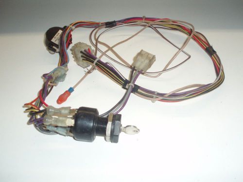 Universal ignition switch with buzzer and harness freshwater used