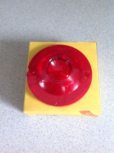 Vintage glo-brite stop&amp;tail lamp lens for 1960-61 corvair