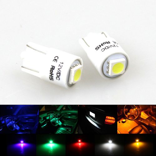 2 x 194 168 921 2521  led bulbs replacement diy 5050 smd chip long last 5 colors