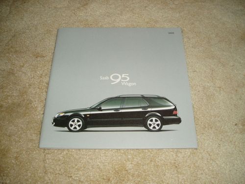 2000 saab 9-5 wagon se sales brochure dealer literature