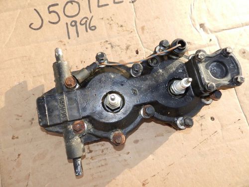 1996 johnson 50hp j50tleds cylinder head from running outboard evinrude 48 40