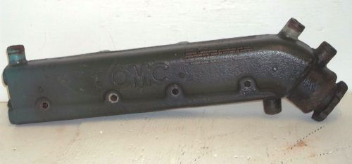 Vintage omc exhaust manifold,port 908496 ss omc 980366 gm 5.0l ,5.7l small block