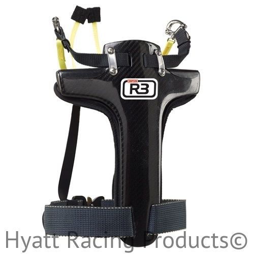 Simpson youth r3 carbon head &amp; neck restraint - sfi approved / all sizes