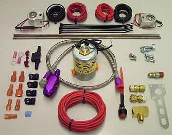 Zex 82175-r-k red led dual outlet nitrous purge kit