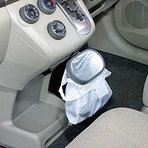 Trash can bag dust bin barrel container storage for car auto accessories