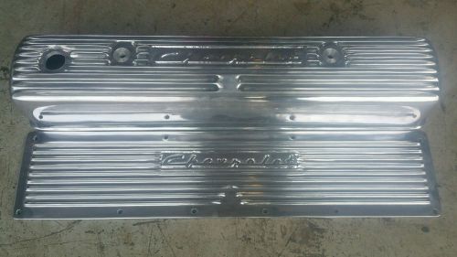 Chevy 216,235,261 aluminum valve/side cover polished