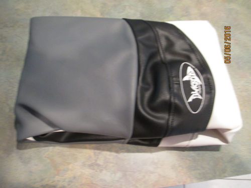 Black white dark grey sbt sea-doo custom seat cover gti /wake /gtr /gts /gtx 155