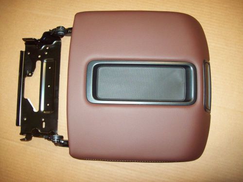 2014 2015 chevrolet silverado high country saddle brown console lid assembly