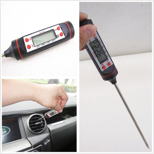 Needle type digital thermometer tool car check repair maintenance/home cooking