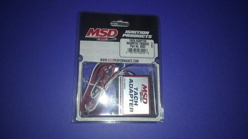 Msd 8920 tach adapter magnetic trigger