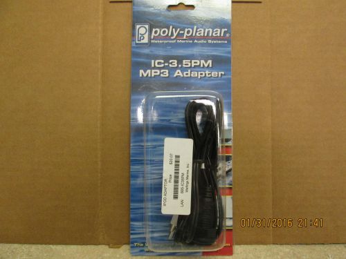Poly-planar ic-3.5pm  mp3 adapter new