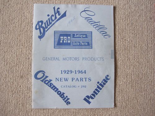 Gm parts catalog 1929-1964