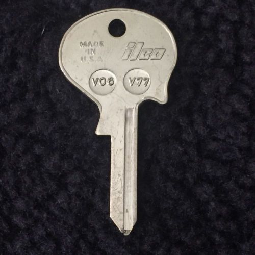Volvo key blank  vo6 v77 vintage volvo vo-6 v-77 1960-67 ilco