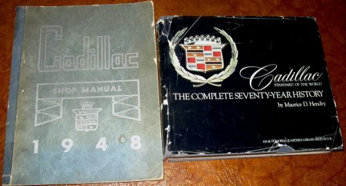 1948 cadillac shop service manual &amp; bonus series 61 62 60s 75 76 original