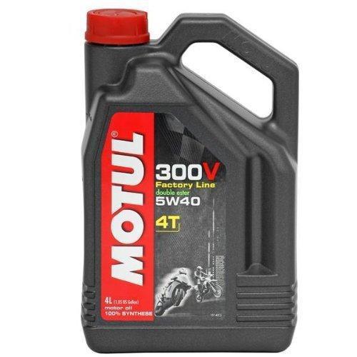 Motul 300v synthetic 4t motor oil 5w-40 4 liter