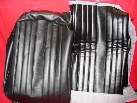 1969 chevelle ss 396 new black front bucket seat and coupe rear seat covers