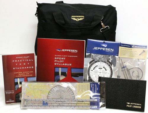 Jeppesen basic sport pilot kit [10011932-r] *same day shipping*