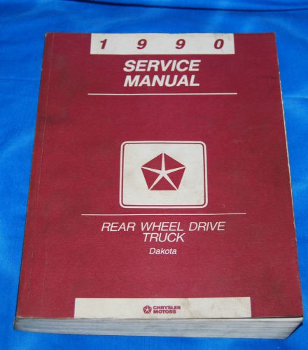 1990 dodge dakota service shop repair manual