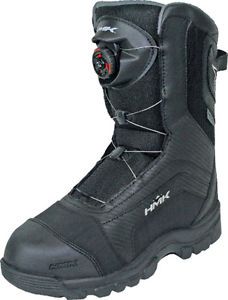 Hmk voyager boa womens&#039;s black snowmobile boot six adult sizes
