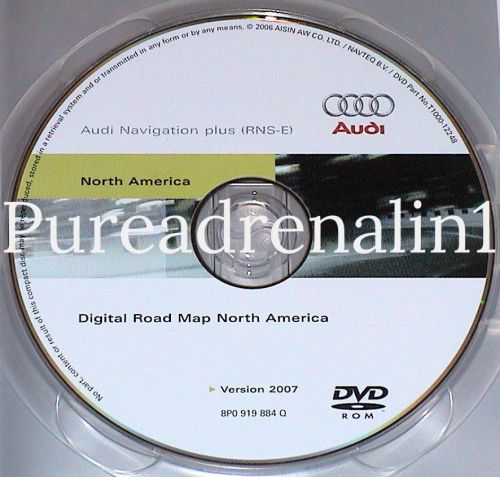 2005 2006 2007 2008 audi a3 a4 s4 rs4 quattro avant rns-e navigation map cd dvd
