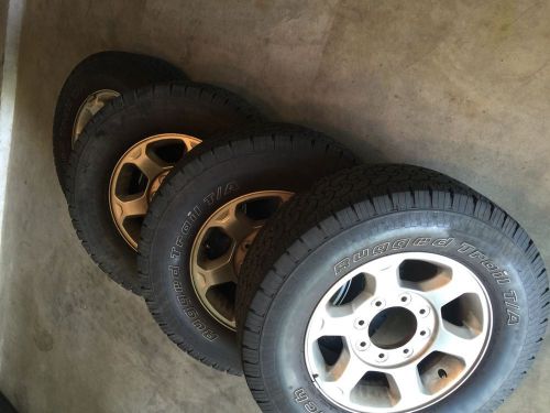 2015 ford f250 pull-off wheel and tire set (4)