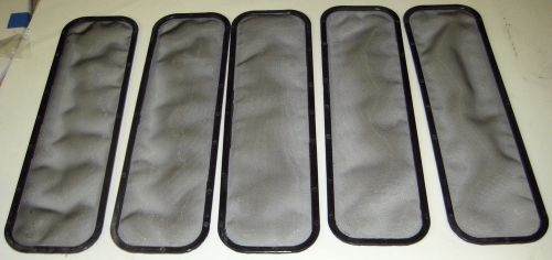 5 each portlight screens 14-1/2&#034; x 4-1/4&#034;