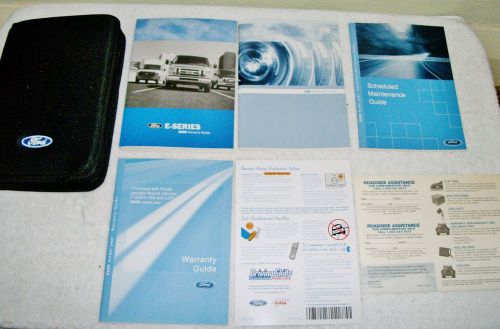 New 2009 ford f-650 f-750 and lcf owners manual owner&#039;s guide book set e series.