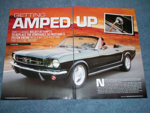 1965 mustang convertible electric vehicle article &#034;getting amped up&#034;