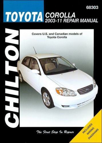 Toyota corolla repair manual 2003-2011